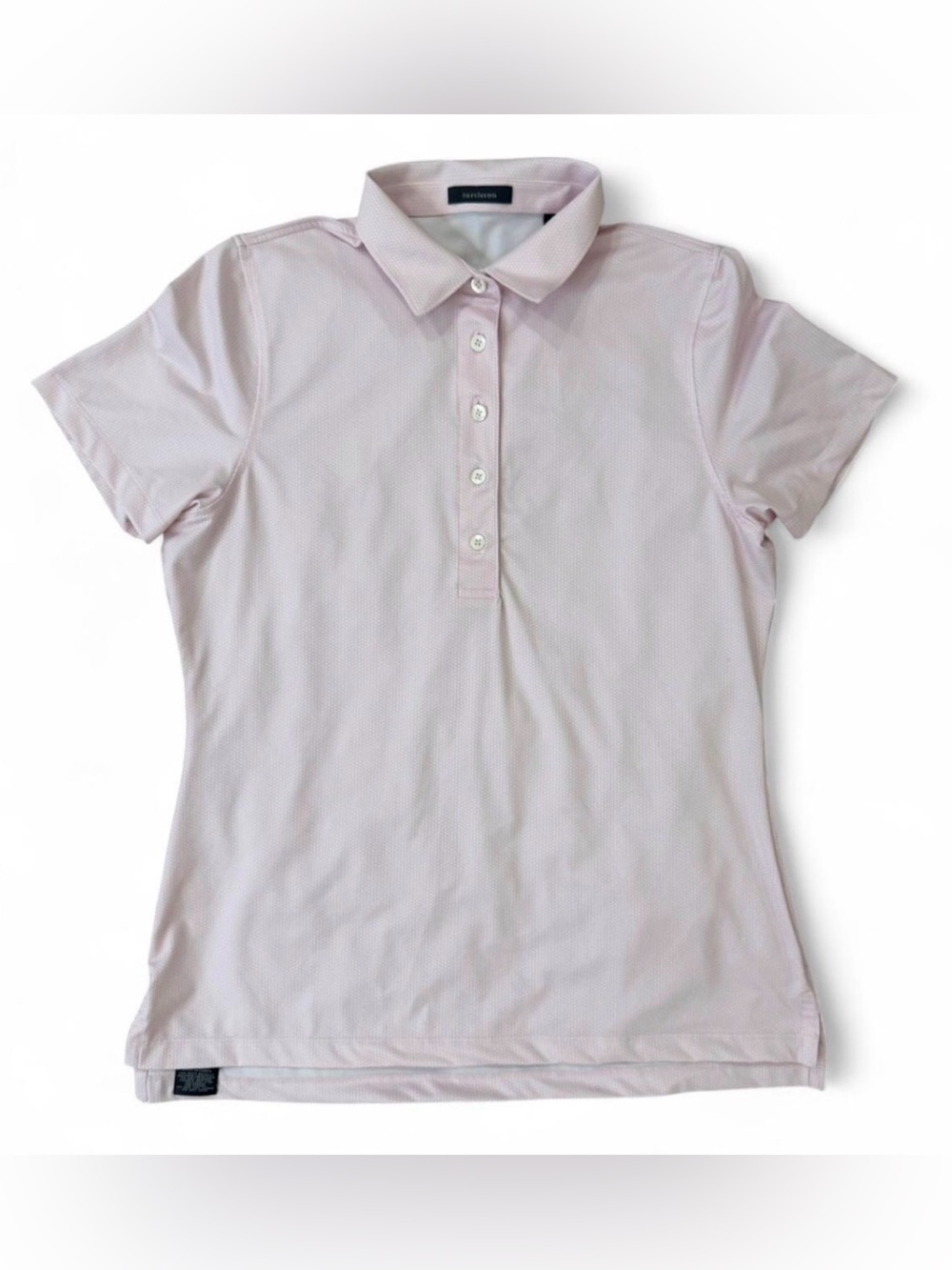 Turtleson Women’s Performance Golf Polo Shirt Size Medium Pink  Poly/Spandex ⛳️